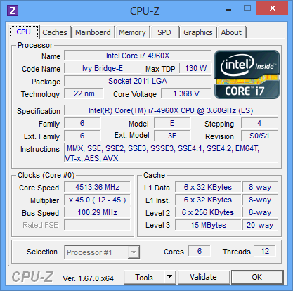 46. i7 4960x CPU