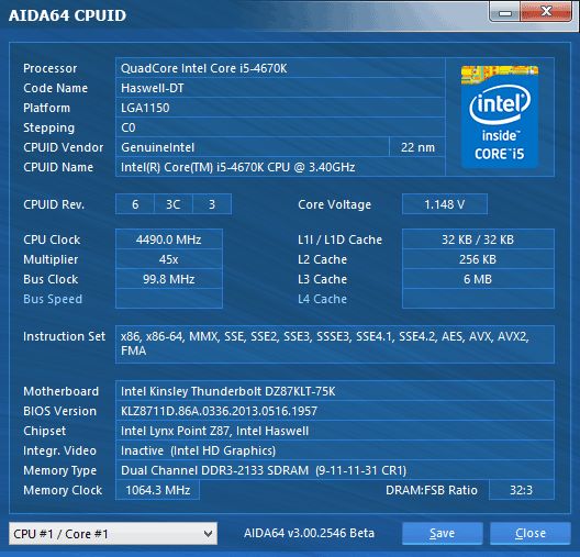 23 quadcore intel core i5 4670K