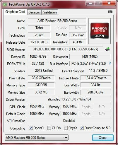 29 AMD Radeon R9 200 gpu