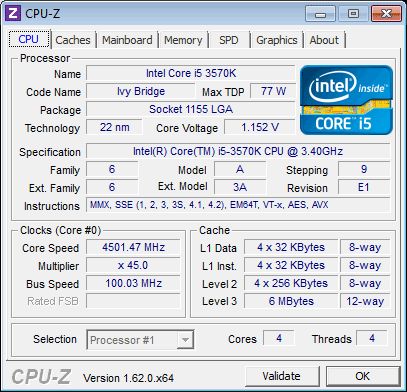 33 intel core i5 3570K cpu