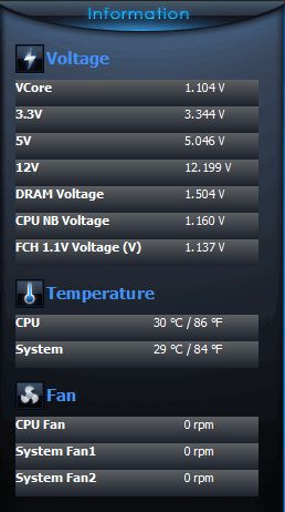 39 fm2-a85xa-g65 voltage