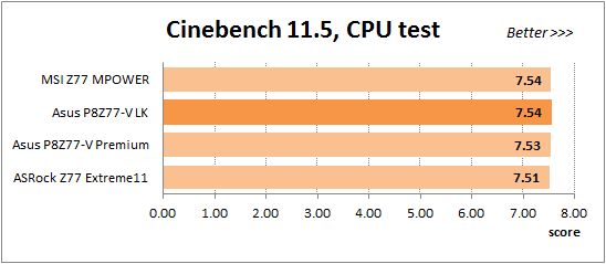 39 overclocked cinebench cpu test