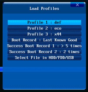 40 p8z77-m load profiles