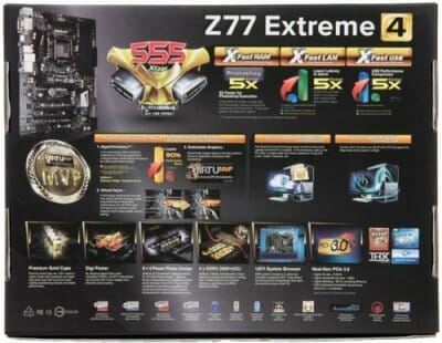 8 ASRock Z77 Extreme4 features