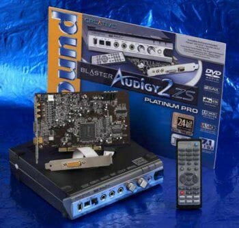 1 sound blaster audigy 2 package