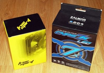 1 zalman and thermalright packaging
