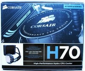 2 corsair h70 packaging
