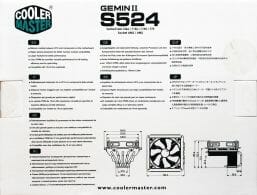 3 cooler master geminII s524 features