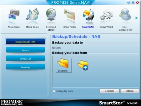 13 smartstor ns4600 backup