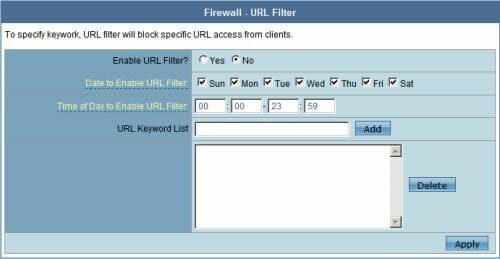 35 firewall url filter