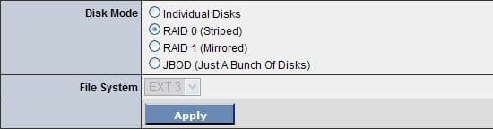 disk mode