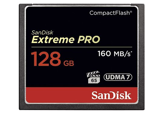 sandisk extreme pro compactflash card