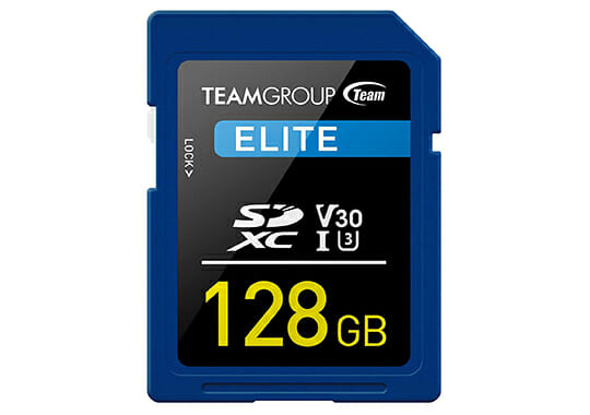 teamgroup elite sdxc memory card