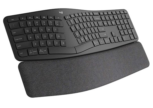 logitech ergo k860 wireless ergonomic keyboard