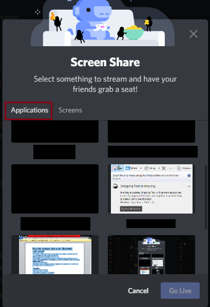 hear screen on screen share discord