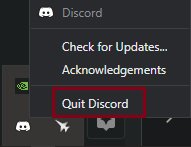 quit discord