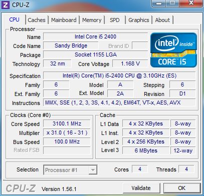 11 intel core i5 2400