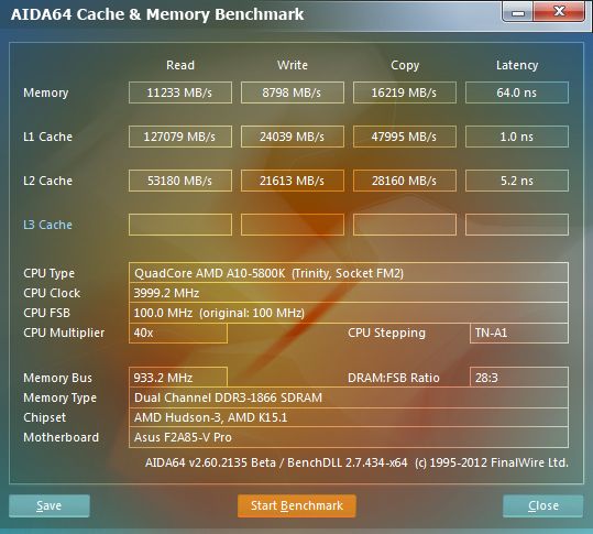 22 aida64 cache memory benchmark 2