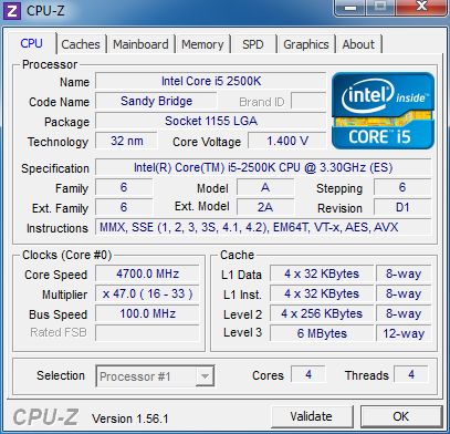 27 intel core i5 2500K