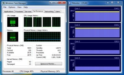 5 core i5 750 frequency