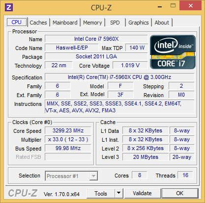 5960X CPU