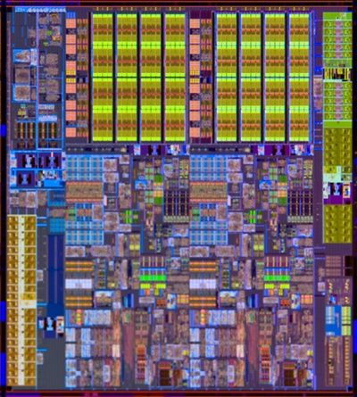 9 32 nm clarkdale processor die