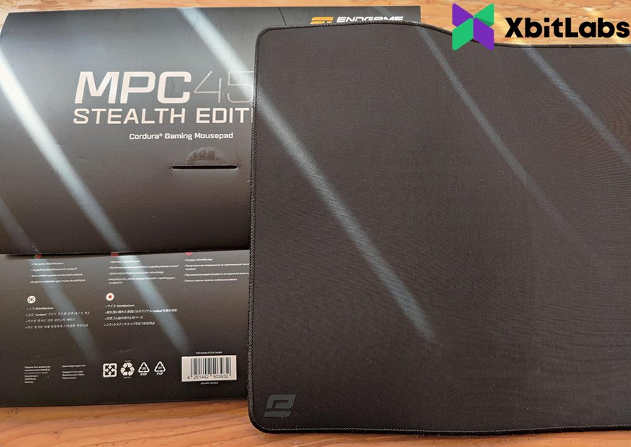 endgame gear mpc450 stealth mousepad package