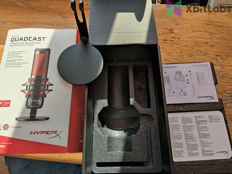 hyperx quadcast package