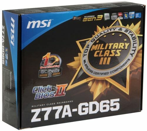 2 Z77A-GD65 packaging