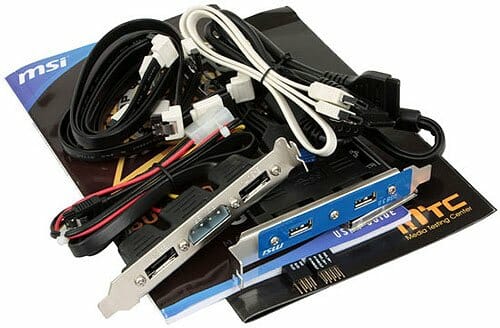 3 MSI X79A-GD65 accesories