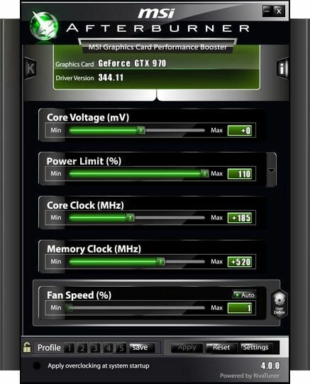 35 GeForce GTX 970 msi afterburner