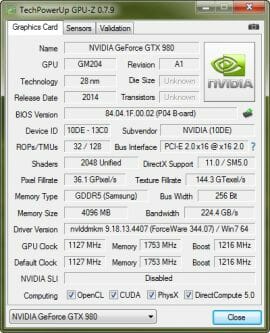 39 GeForce GTX 980 techpowerup
