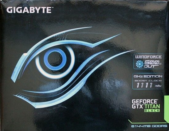 4 Gigabyte GeForce GTX Titan box