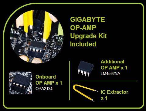 9 gigabyte op amp upgrade kit