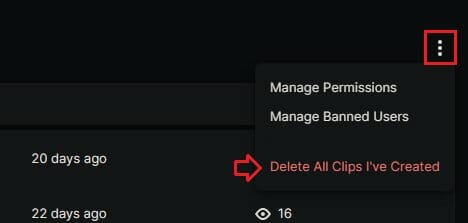 delete clips on twitch 2