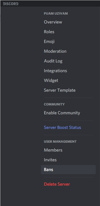 discord android settings