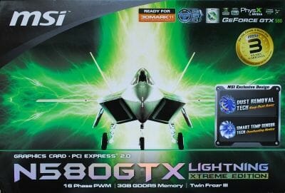 3 n580gtx lightning xtreme edition packaging