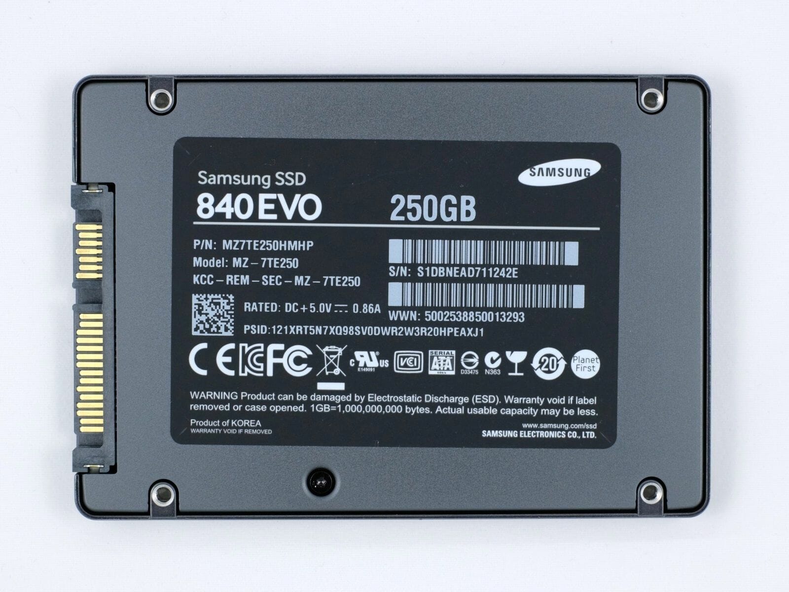 Samsung 840 EVO Solid State Drive XBitLabs