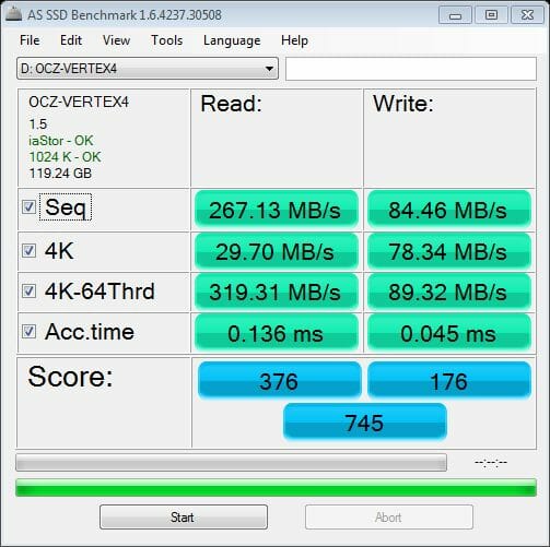 41 as ssd benchmark