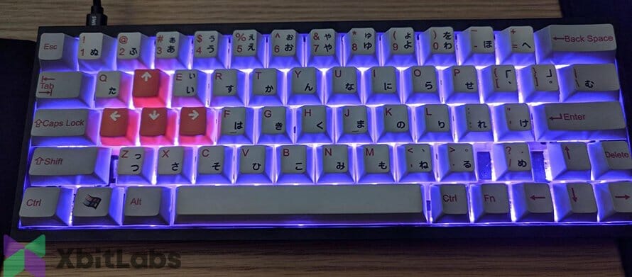 finished custom mechanical keyboard
