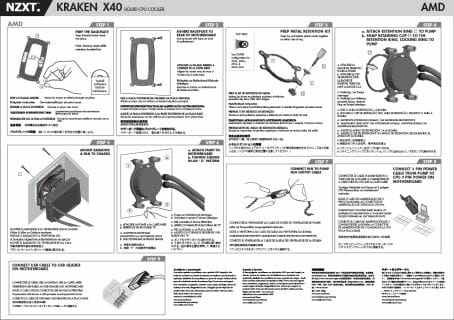 24 kraken x40 instructions