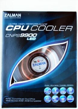 zalman cpu cooler packaging