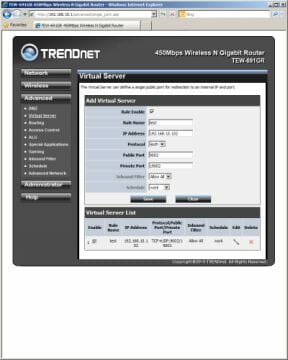 10 trendnet tew-691gr virtual server