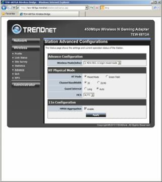 5 trendnet tew-691gr station advanced config