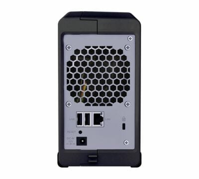 6 synology ds209+ back panel