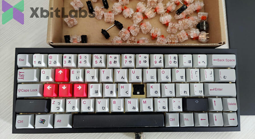 keyboard and switches
