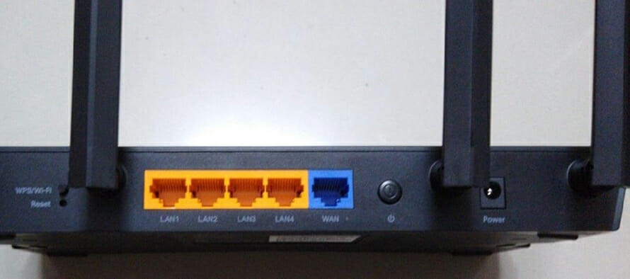 router wan port