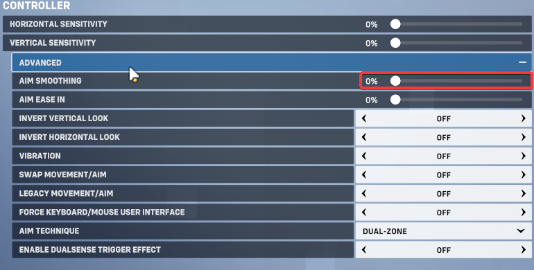 overwatch 2 controller settings