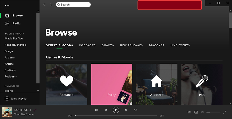 unbloated spotify