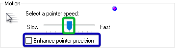 cursor speed in windows